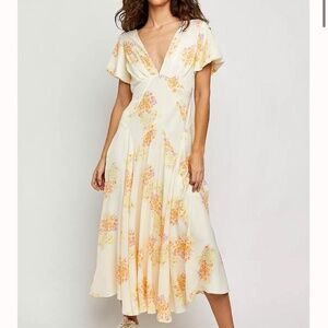 Free People Laura Printed Maxi Dress